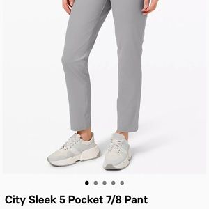 Lululemon City Sleek 5 pocket 7/8 pant (size 6)